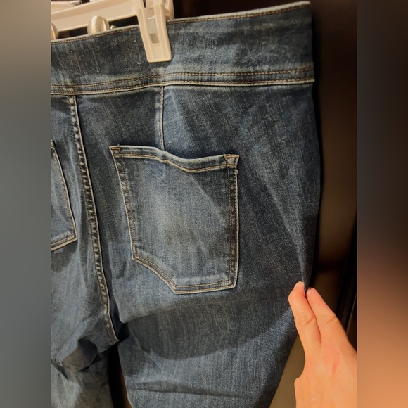 LANE BRYANT FLEX MAGIC WAISTBAND
HIGH-RISE JEGGING blue size 22 - Picture 9 of 12
